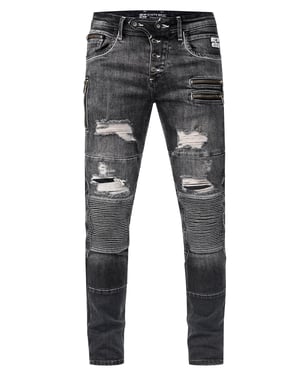 Jeans Hose "MISATO" Slim Fit (THE FULLY LOADED)