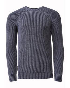 Verwaschener Strick Pullover im Vintage Look