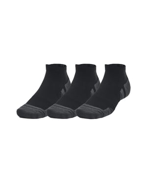 Under Armour - "Performance Tech" Socken für Herren/Damen Unisex (3er-Pack) (Schwarz)