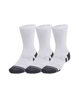 Under Armour - "Performance Tech" Socken für Herren/Damen Unisex (3er-Pack) (Weiß)