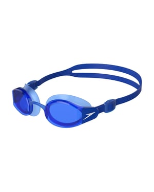 Speedo - "Mariner Pro" Schwimmbrille 2024 für Herren (Blau/Weiß)