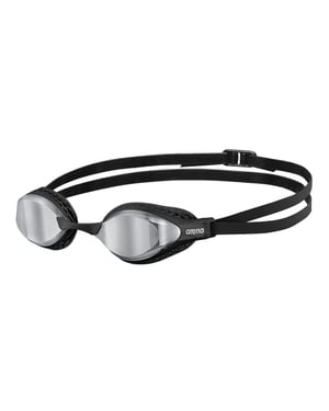 Arena - "Airspeed" Schwimmbrille für Herren/Damen Unisex (Silber/Schwarz)