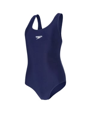 Speedo - "Medalist" Badeanzug für Mädchen (Marineblau)