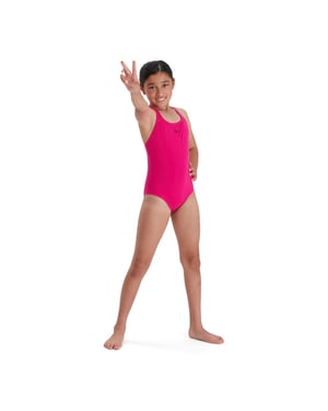 Speedo - "Medalist" Badeanzug für Mädchen (Pink)