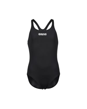 Arena - "Team Swim Pro" Badeanzug für Mädchen (Schwarz)