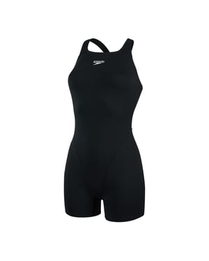 Speedo - "2024" Body mit Bein für Damen (Schwarz)