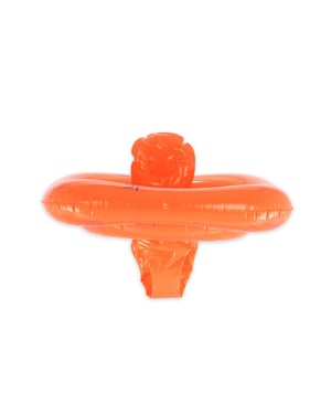 Speedo - Kinder Aufblasbarer Badestuhl (Orange/Blau)
