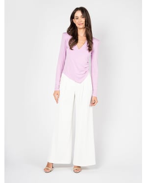 Patrizia Pepe Bluse Damen violett