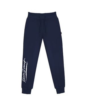 Plein Sport Jogginghose in Marineblau mit großem Signature-Logo