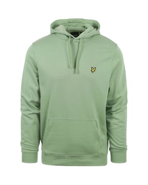 Grüner Glencoe-Pullover-Hoodie mit Lyle & Scott-Logo