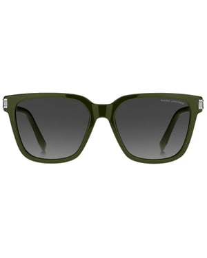 Marc Jacobs - Dunkelgraue Sonnenbrille mit dunkelgrünen SF-Gläsern
