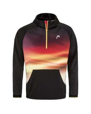 Head DTB Power Herren Schwarz Hoodie