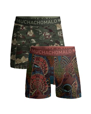 Muchachomalo Jungen Boxer Shorts - 2er Pack - Jungen Unterwäsche