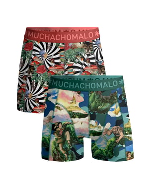 Muchachomalo Jungen Boxer Shorts - 2er Pack - Jungen Unterwäsche