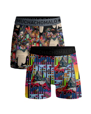 Muchachomalo Jungen Boxer Shorts - 2er Pack - Jungen Unterwäsche