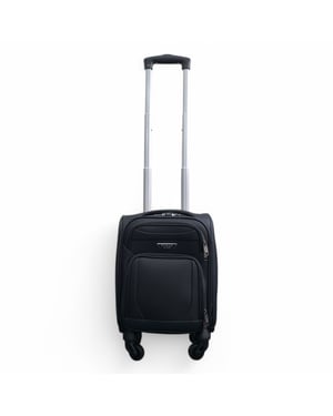 Weichschalen-Reisekoffer aus leichtem Nylon mit 4 Rädern, unter dem Sitz verstaubar