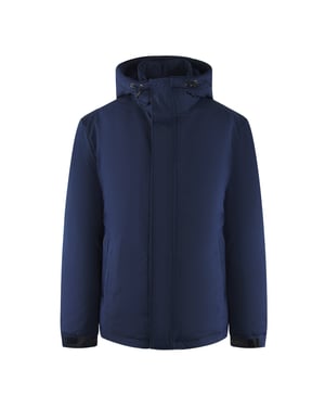 Ice Iceberg - Marineblaue Jacke mit Kapuze
