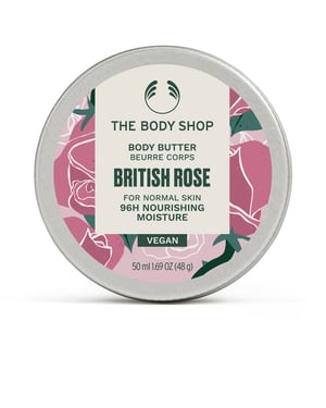 British Rose Körperbutter 50 ml