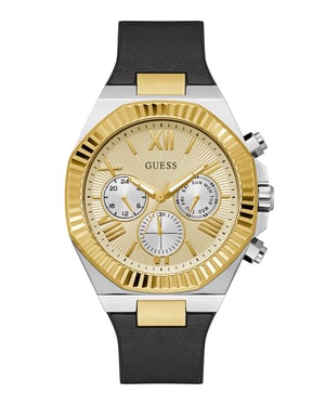 Guess Equity Herren Armbanduhr Schwarz GW0791G1