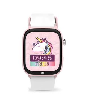 Ice Watch Ice Smart Junior 3.0 - Find My - Pink - White Weiß Mädchen Armbanduhr 024549 -