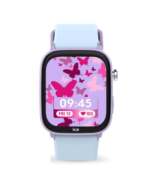 Ice Watch Ice Smart Junior 2.0 - Blue - Light Blue Violett Kind Armbanduhr 024550 -