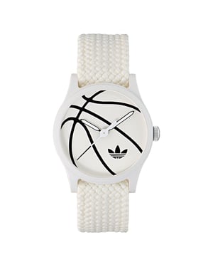 Adidas Originals Game One Unisex Uhr in Weiß AOSY25025