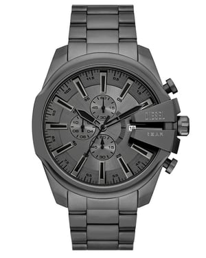 Diesel Mega Chief Slim Herren Uhr Grau DZ4676