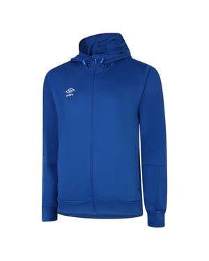 Umbro - "Total Training" Kapuzenpullover für Kinder (Königsblau/Weiß)