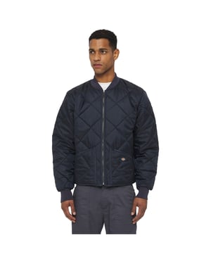 Dickies Diamond Herren Blau Gestepptes Jacket