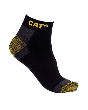 Caterpillar Premium Sneaker Baumwolle Unisex Erwachsene Schwarze Arbeitssocken