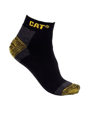 Caterpillar Premium Sneakers Baumwolle Unisex Erwachsene Schwarze Arbeitssocken