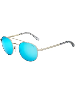 Bollé OVA Blau Polarisierte Silberne Sonnenbrille