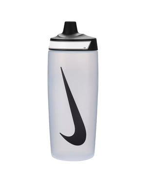 Nike - Wasserflasche "Refuel" (Weiß/Schwarz)