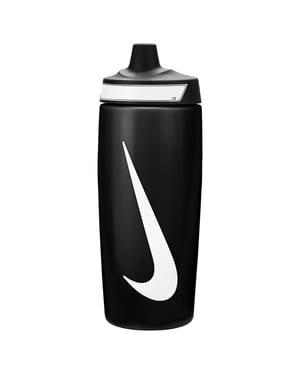 Nike - Wasserflasche "Refuel" (Schwarz/Weiß)