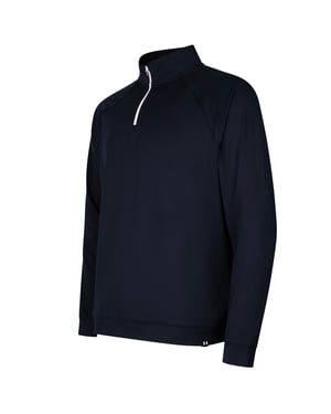 Under Armour - Midlayer mit kurzem Reißverschluss für Herren (Schwarz)