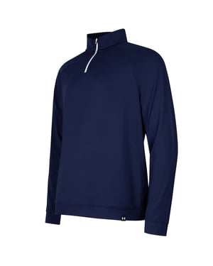 Under Armour - Midlayer mit kurzem Reißverschluss für Herren (Mitternachtsblau)