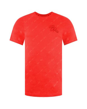 Born Rich Skript Herren Rot T-Shirt