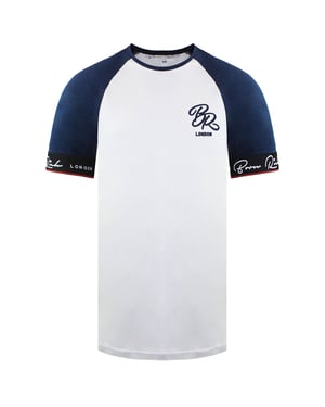 Born Rich Aden Herren T-Shirt in Hellblau