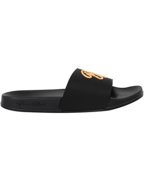 Born Rich Barreca Herren Schwarz/Orange Slipper