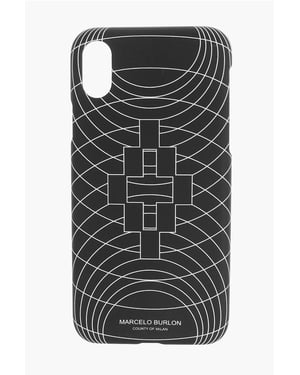 iPhone-Hülle mit geprägtem Aufdruck RSD TRANSPORTE EXCEP XS in Schwarz