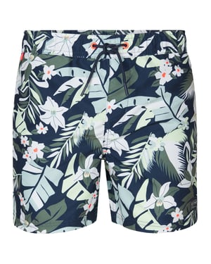 Petrol Industries - Badehose mit Allover-Muster Covecrest Herren - Grün