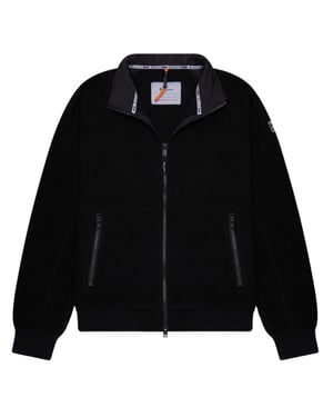 Aquascutum Active One Schwarze Sherpa-Jacke