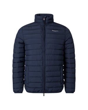 Aquascutum Active 100GR Mock Neck Marineblaue Jacke