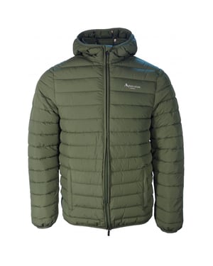 Aquascutum Active 100GR Grüne Jacke mit Kapuze