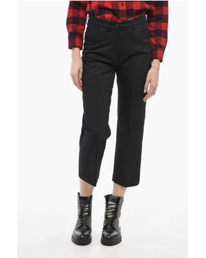 Straight Fit MILITARY Chino in Schwarz