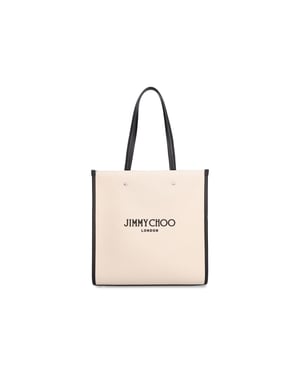 Jimmy Choo – Mittelgroße Tragetasche mit Logo