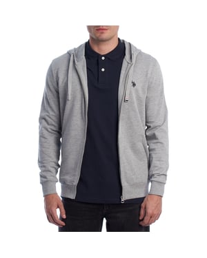 Herren-Kapuzenpullover mit Reißverschluss US41162009