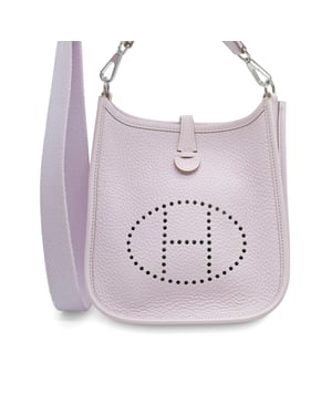 Hermès Mini Evelyn 16 Clemence Ledertasche - 10er