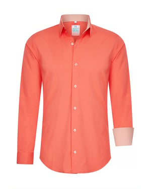 Pastell Hemd S - 6XL Slim Fit Cotton-Stretch