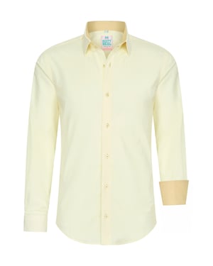 Pastell Hemd S - 6XL Slim Fit Cotton-Stretch
